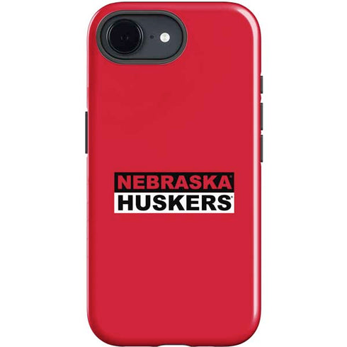 University of Nebraska Red Huskers iPhone 16e Impact Case