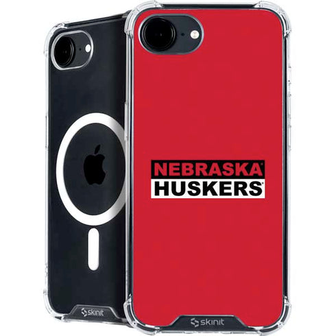University of Nebraska Red Huskers iPhone 16e MagSafe Case