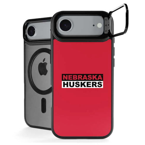 University of Nebraska Red Huskers iPhone 17 Air Kickstand Case