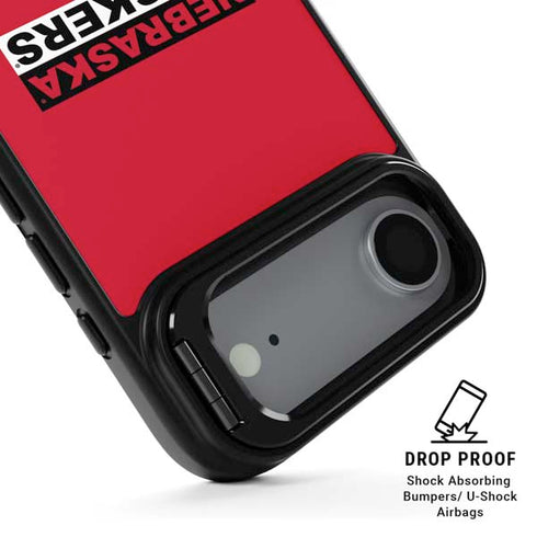 University of Nebraska Red Huskers iPhone 17 Air Kickstand Case