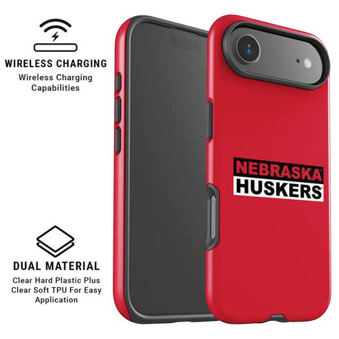 University of Nebraska Red Huskers iPhone 17 Air Magsafe Impact Case