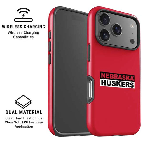 University of Nebraska Red Huskers iPhone 17 Pro Magsafe Impact Case