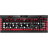 University of Nebraska Red Huskers K95 RGB PLATINUM Mechanical Gaming Keyboard Skin
