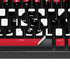 University of Nebraska Red Huskers K95 RGB PLATINUM Mechanical Gaming Keyboard Skin