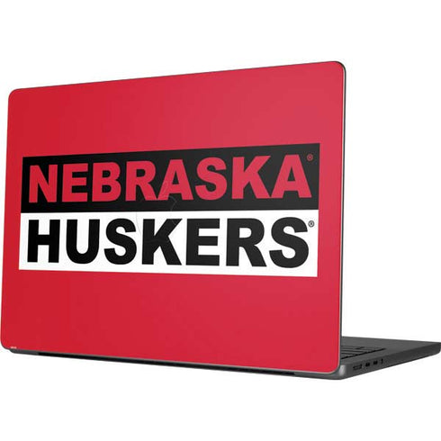 University of Nebraska Red Huskers Apple MacBook Pro 14-inch Skin