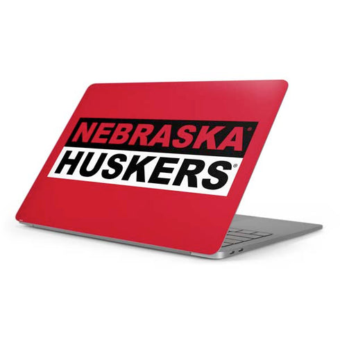 University of Nebraska Red Huskers Apple MacBook Pro 16-inch Skin