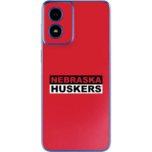 University of Nebraska Red Huskers Moto G Play 4G (2024) Skin