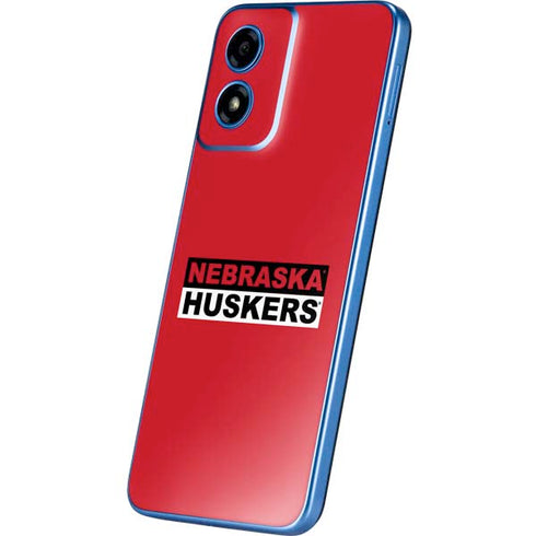 University of Nebraska Red Huskers Moto G Play 4G (2024) Skin