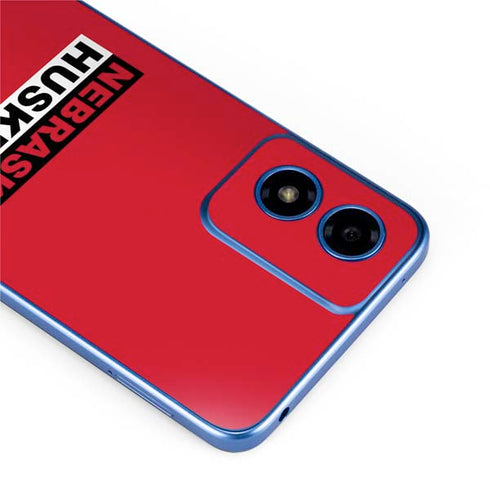 University of Nebraska Red Huskers Moto G Play 4G (2024) Skin