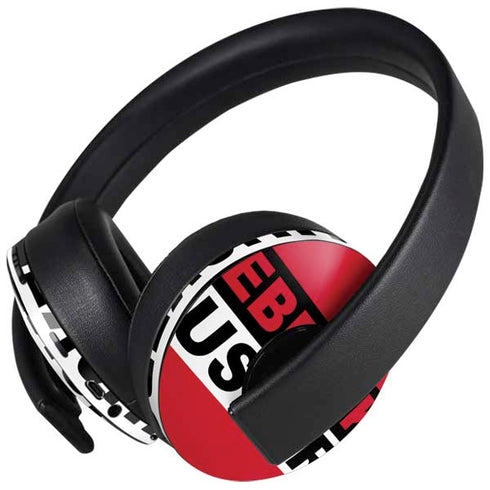 University of Nebraska Red Huskers PlayStation 4 Gold Wireless Headset Skin