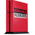 University of Nebraska Red Huskers PlayStation PS4 Skins