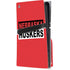 University of Nebraska Red Huskers PS5 Pro Disk Console Skin