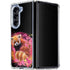 Red Panda with Flowers by Sheena Pike Galaxy Z Fold5 5G Clear Case