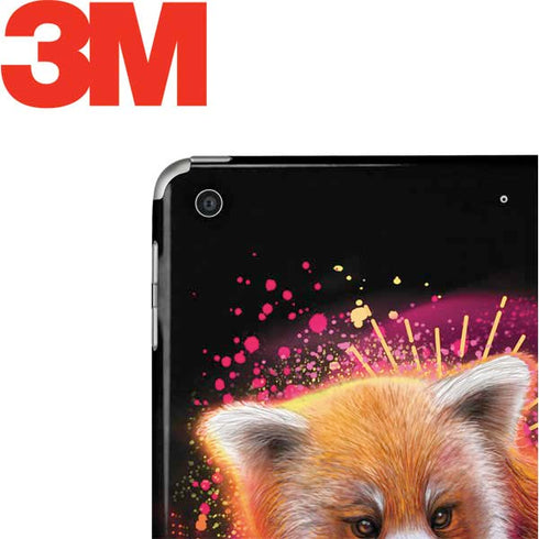 Red Panda with Flowers by Sheena Pike Apple iPad Skin