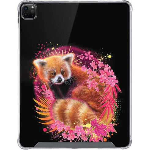 Red Panda with Flowers by Sheena Pike iPad Cases