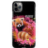 Red Panda with Flowers by Sheena Pike iPhone Cases