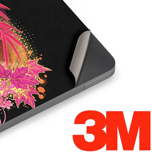 Red Panda with Flowers by Sheena Pike Apple MacBook Air Skin