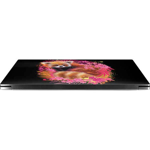 Red Panda with Flowers by Sheena Pike Dell XPS Skin