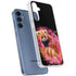 Red Panda with Flowers by Sheena Pike Galaxy A55 5G Clear Case