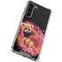 Red Panda with Flowers by Sheena Pike Galaxy S24 FE Clear Case