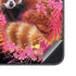 Red Panda with Flowers by Sheena Pike Galaxy S24 Plus Skin