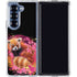 Red Panda with Flowers by Sheena Pike Galaxy Z Fold6 Clear Case