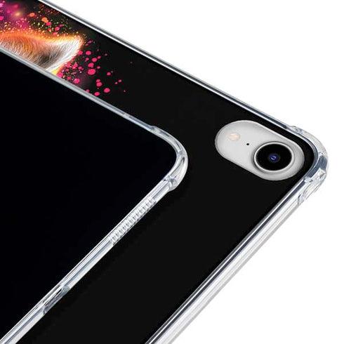 Red Panda with Flowers by Sheena Pike iPad 11th Gen (2025) Clear Case