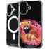 Red Panda with Flowers by Sheena Pike iPhone 16 MagSafe Case