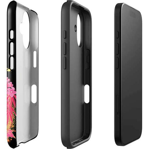 Red Panda with Flowers by Sheena Pike iPhone 16 Plus Impact Case