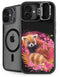 Red Panda with Flowers by Sheena Pike iPhone 16 Plus Kickstand Case