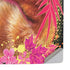 Red Panda with Flowers by Sheena Pike PS5 Pro Console Skin