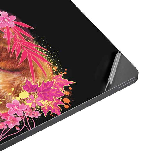 Red Panda with Flowers by Sheena Pike Surface Laptop 7 15in Skin