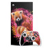 Red Panda with Flowers by Sheena Pike Xbox Series X Skins