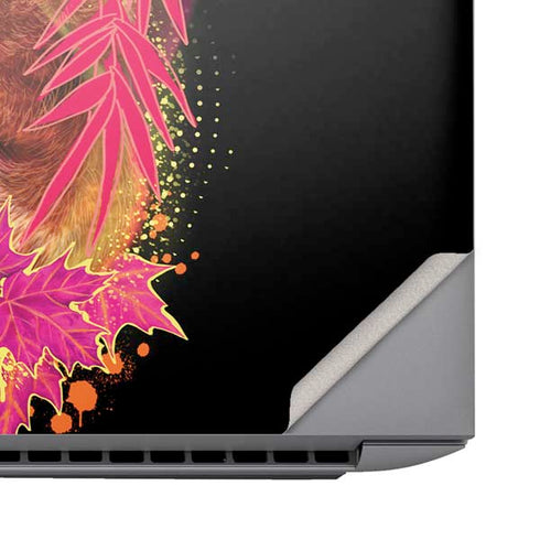 Red Panda with Flowers by Sheena Pike HP ZBook Fury 16 G10 Skin