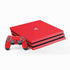 Red PlayStation PS4 Skins