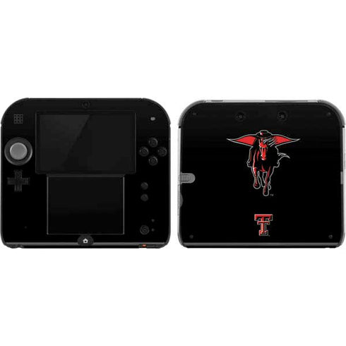 Texas Tech University Red Raiders Logo Nintendo Skins