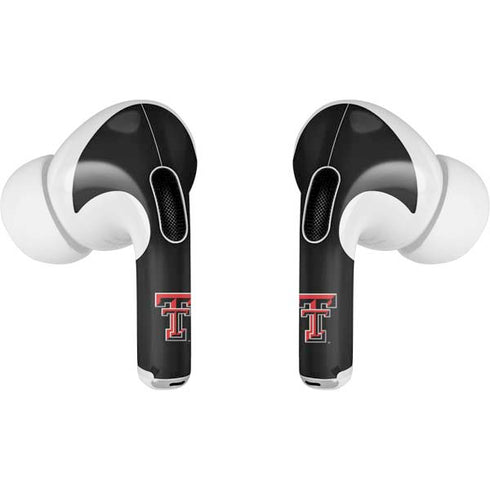 Texas Tech University Red Raiders Logo AirPods Pro 2nd Gen Skin