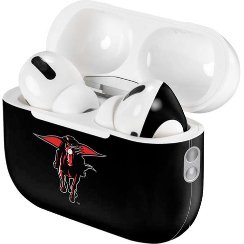 Texas Tech University Red Raiders Logo AirPods Pro 2nd Gen Skin