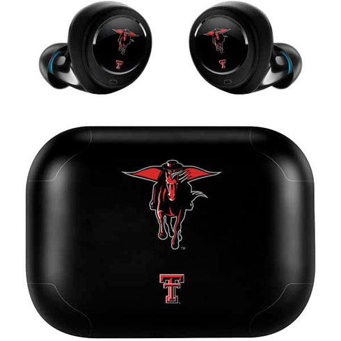 Texas Tech University Red Raiders Logo Amazon Echo Buds Skin
