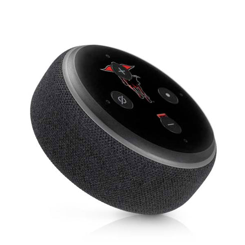 Texas Tech University Red Raiders Logo Amazon Echo Dot Skin