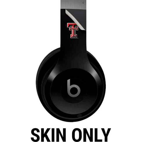 Texas Tech University Red Raiders Logo Beats Solo 4 Wireless Headphones Skin