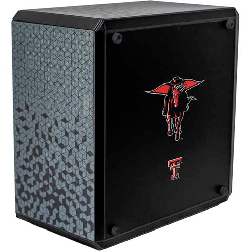 Texas Tech University Red Raiders Logo Cooler Master MasterBox Q300L Mini Tower Skin