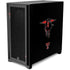 Texas Tech University Red Raiders Logo Corsair 4000D Tempered Glass Mid-Tower ATX Case Skin
