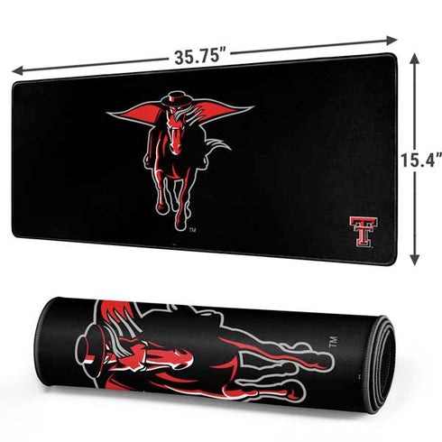 Texas Tech University Red Raiders Logo Gaming Mouse Pad