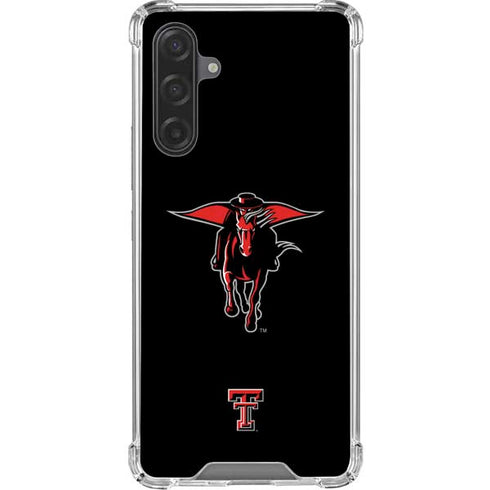 Texas Tech University Red Raiders Logo Galaxy A17 Clear Case