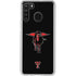 Texas Tech University Red Raiders Logo Galaxy A21 Clear Case