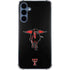 Texas Tech University Red Raiders Logo Galaxy A55 5G Clear Case