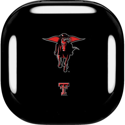 Texas Tech University Red Raiders Logo Galaxy Buds Live Skin