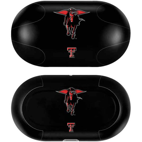 Texas Tech University Red Raiders Logo Galaxy Buds Plus Skin