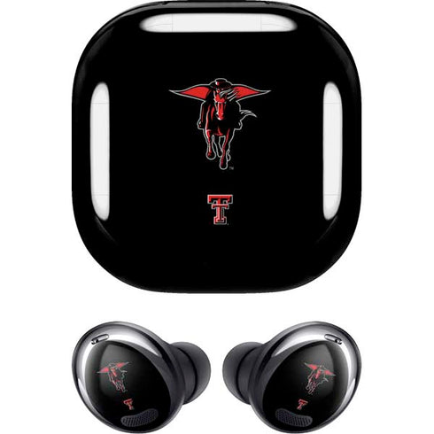 Texas Tech University Red Raiders Logo Galaxy Buds Pro Skin